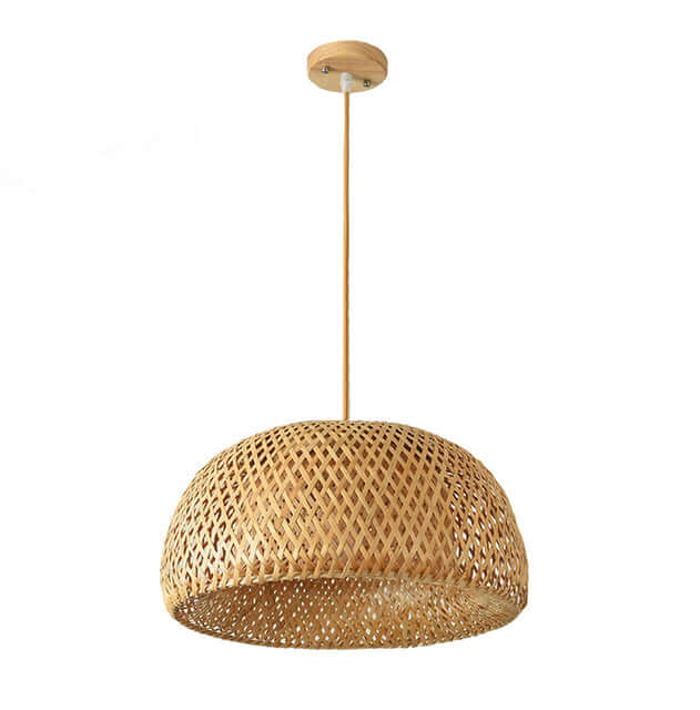 Bambus pendel lampe