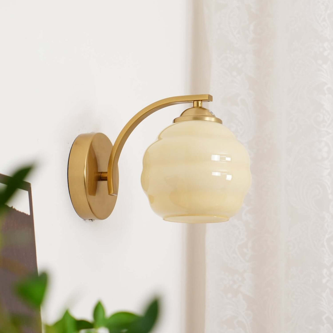 Vintage Art Deco Væglampe
