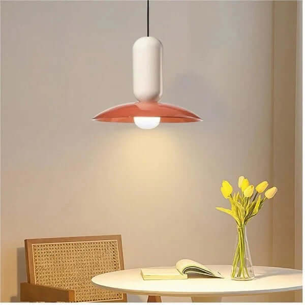 Macaron Frisbee Pendel Lampe