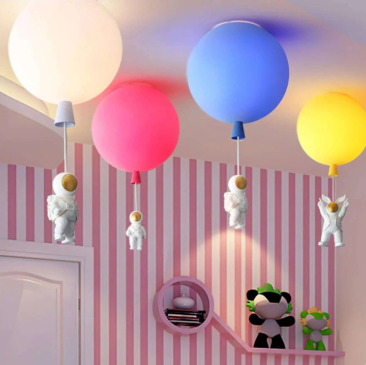 Moderne Måne/Astronaut LED Loftlampe