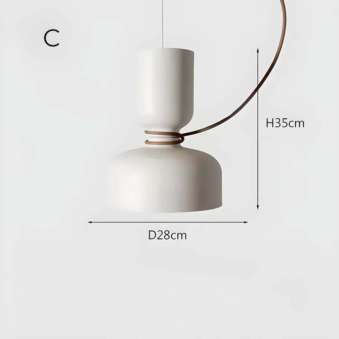 Moderne Geometrisk Pendellampe - Indretningslampe