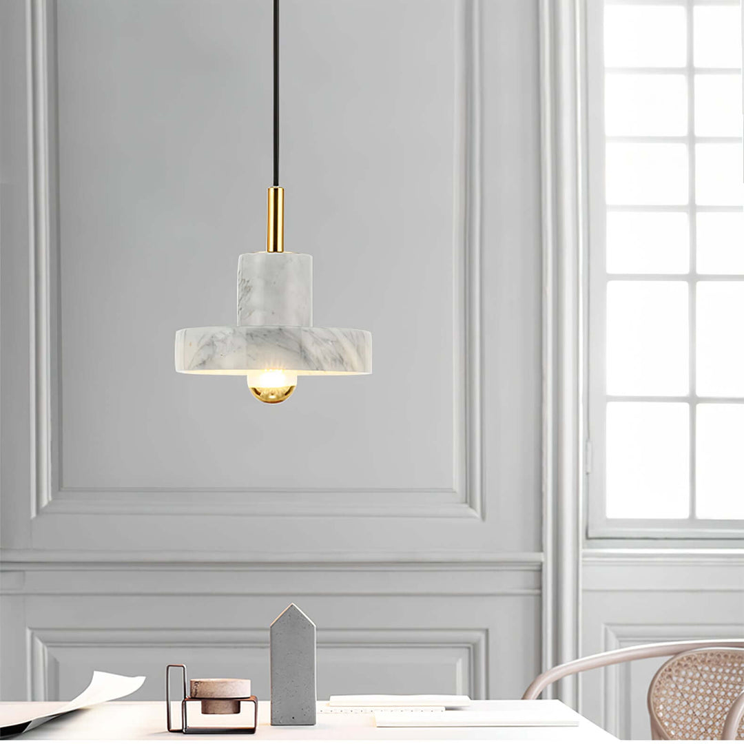 Marmoreret Aura Pendel Lampe