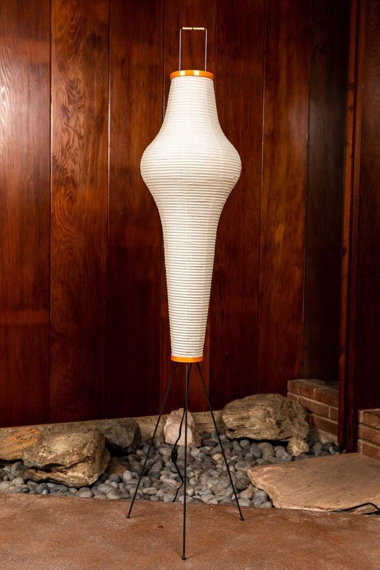 Lampadaire En Papier De Riz