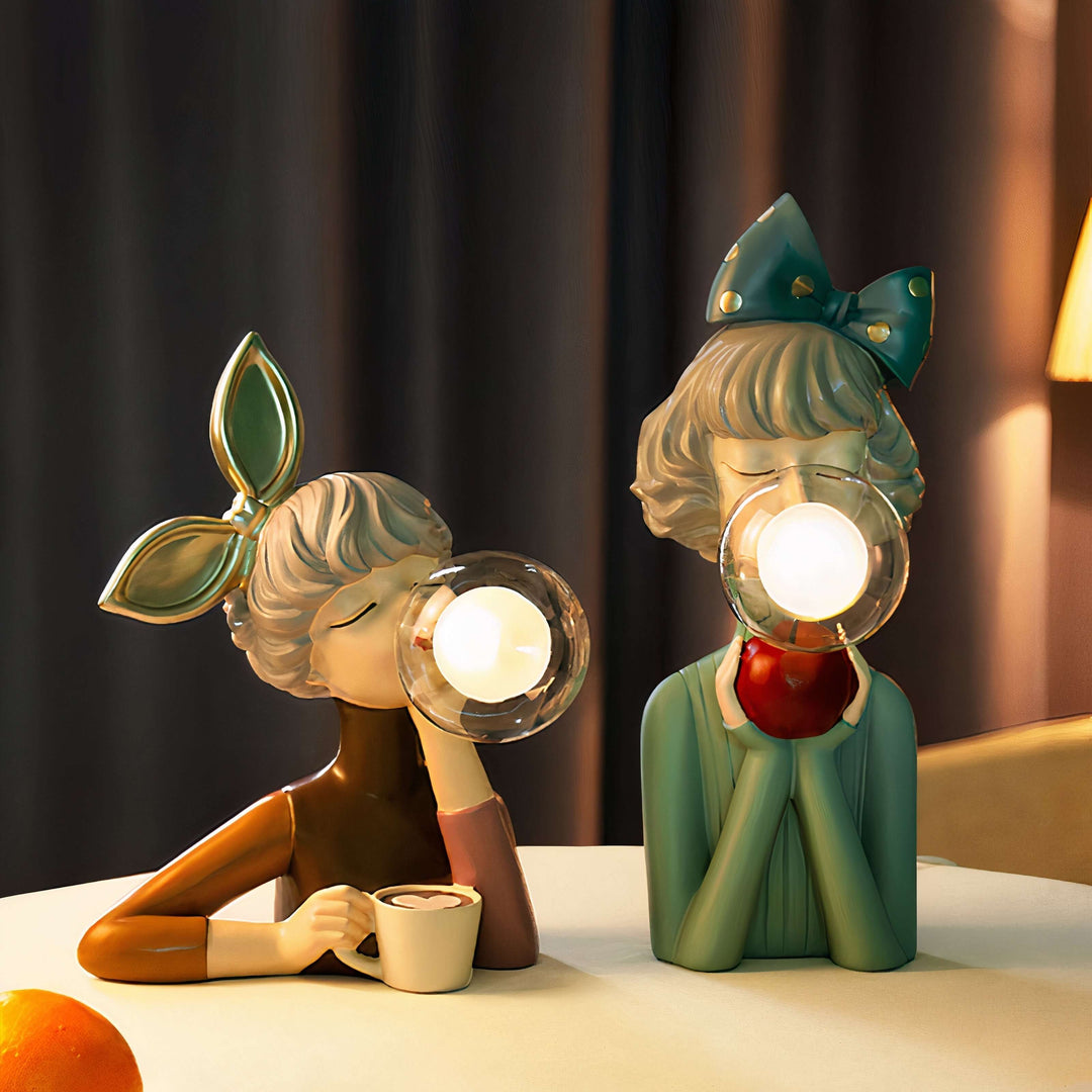 Håndlavet bordlampe fra Artisan Sisters
