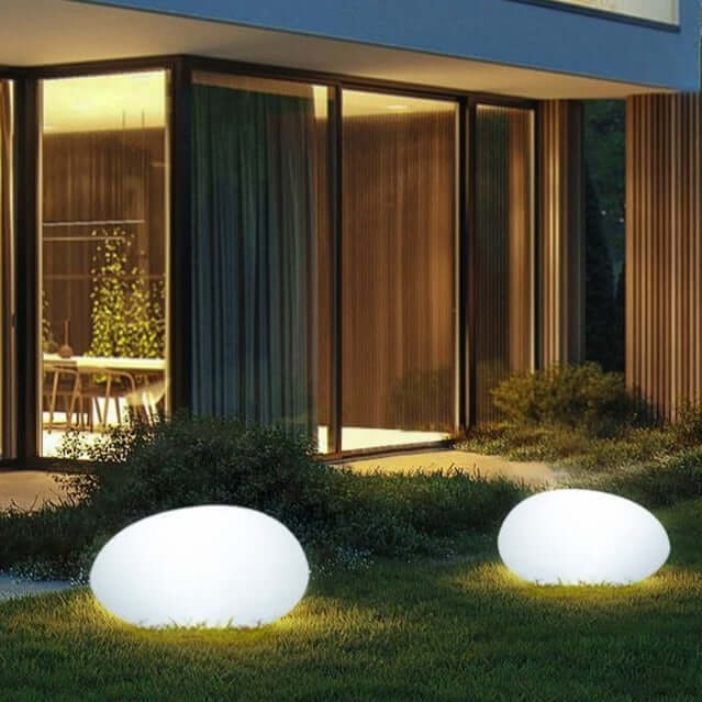 Udendørs havebelysning - Cobblestone lampe