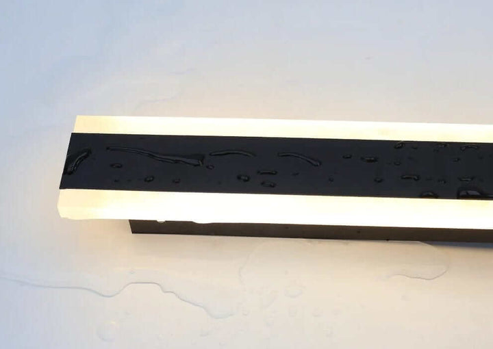 Moderne LED-væglampe - Stribet design