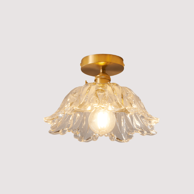 Pendellampe / Loftlampe med Metalldetaljer