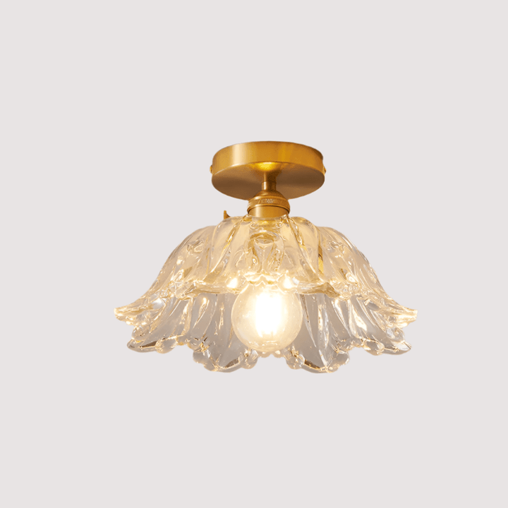 Pendellampe / Loftlampe med Metalldetaljer