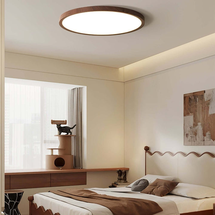Tynd cirkulær loftlampe
