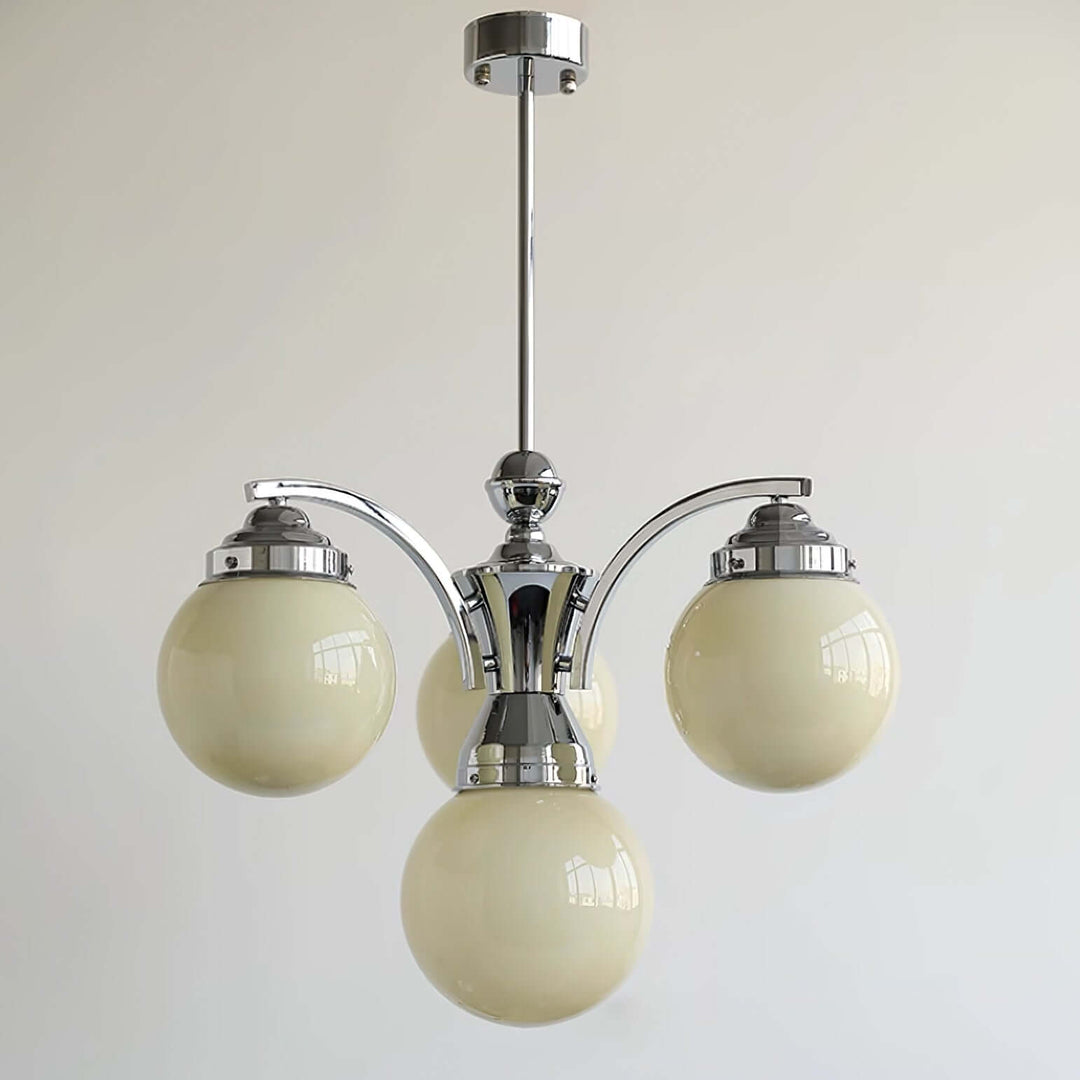Ronski Glas Kroonluchter - Romantische en Stijlvolle Decoratieve Lamp
