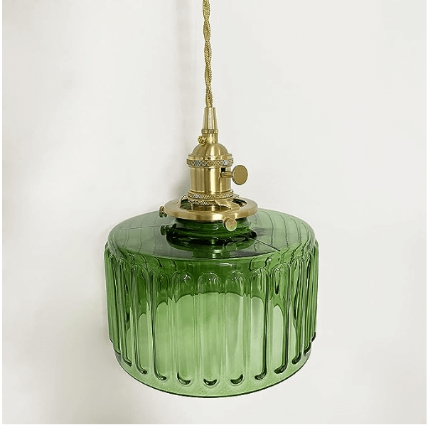 Vintage-stil glaspendel