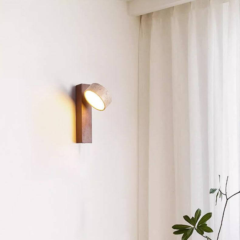 Moderne væglampe med naturligt design