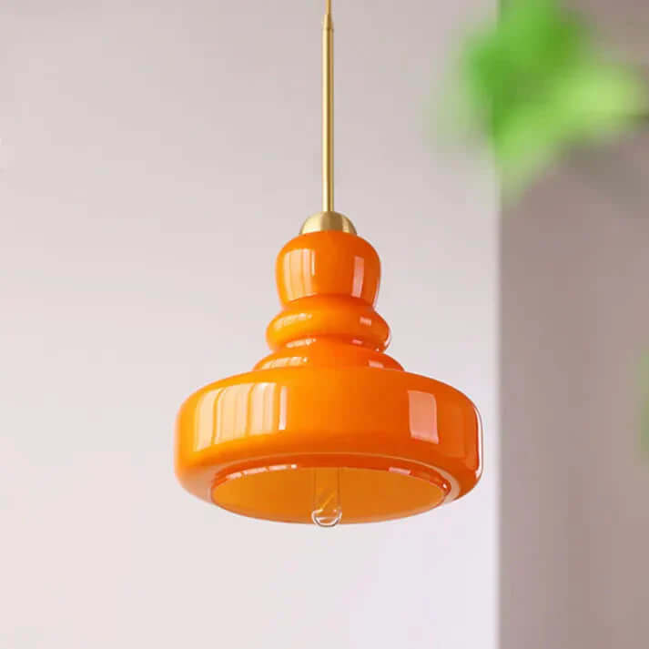 Bauhaus-stil Pendellampe af Glas