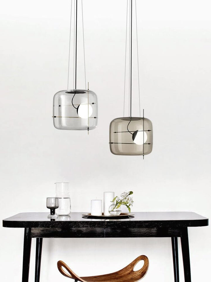 Lampe Pendante En Verre Plot