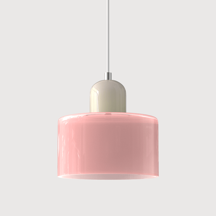 Moderni lasinen Bauhaus-tyylinen riippuvalaisin