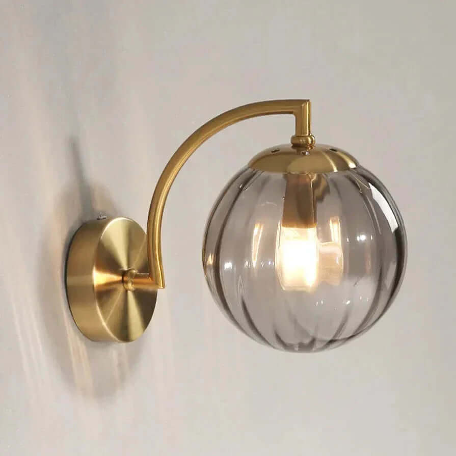 Elegant LED Glasvæglampe – Stilfuld Indendørs Belysning