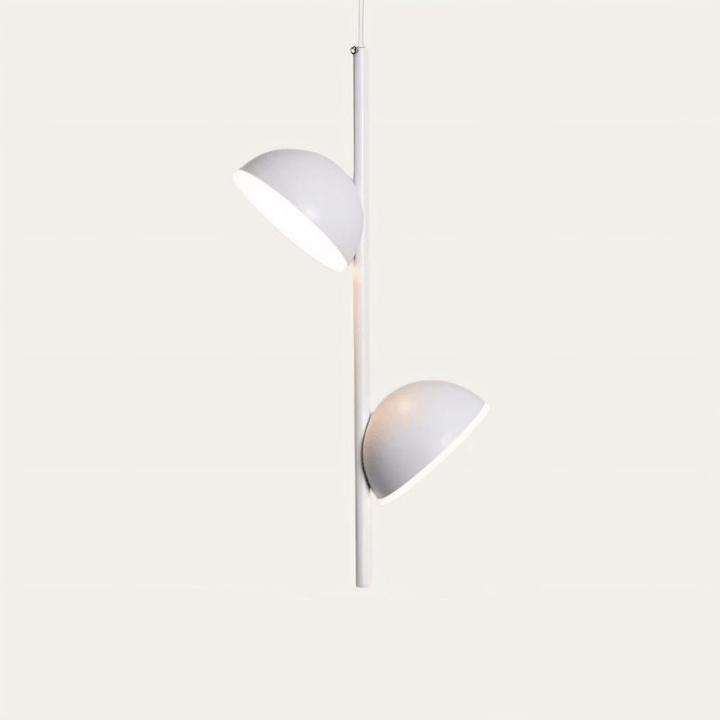 Moderne pendellampe installeret