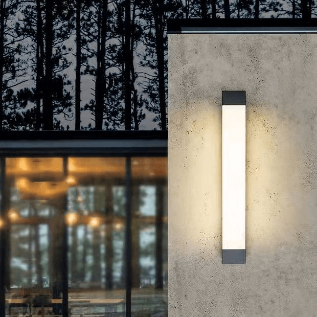 LED-seinävalaisin ulkokäyttöön – Moderni muotoilu