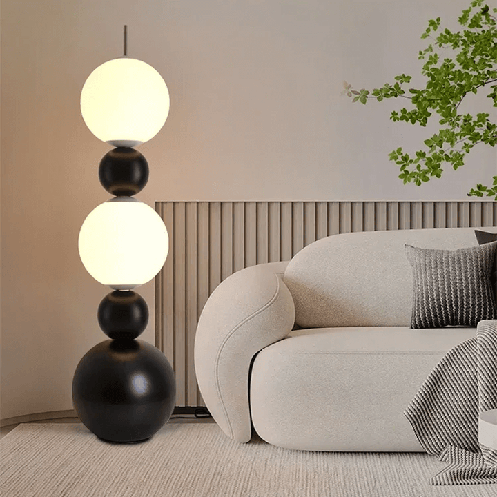 Moderne gulvlampe - Naturligt design