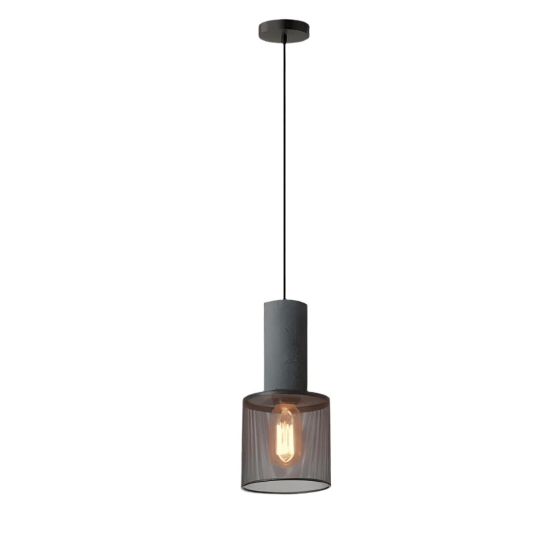 Moderne loft pendellampe - Beton & metal design