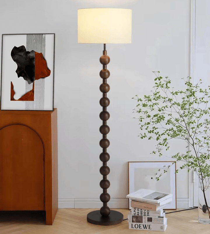 Japandi Gulvlampe Fod, Træ