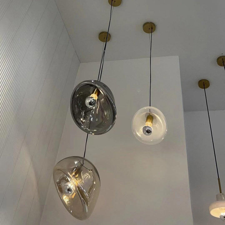 Moderne vanddråbeformet pendellampe