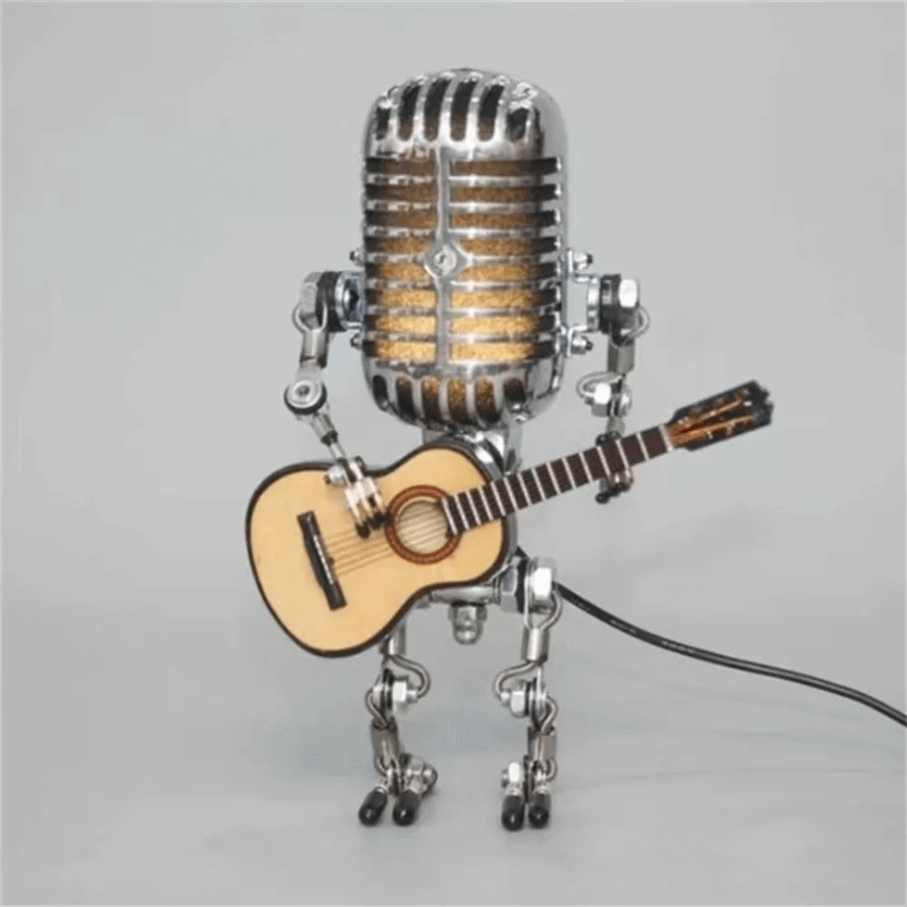 Guitar Lampe - Bordlampe med guitar-tema