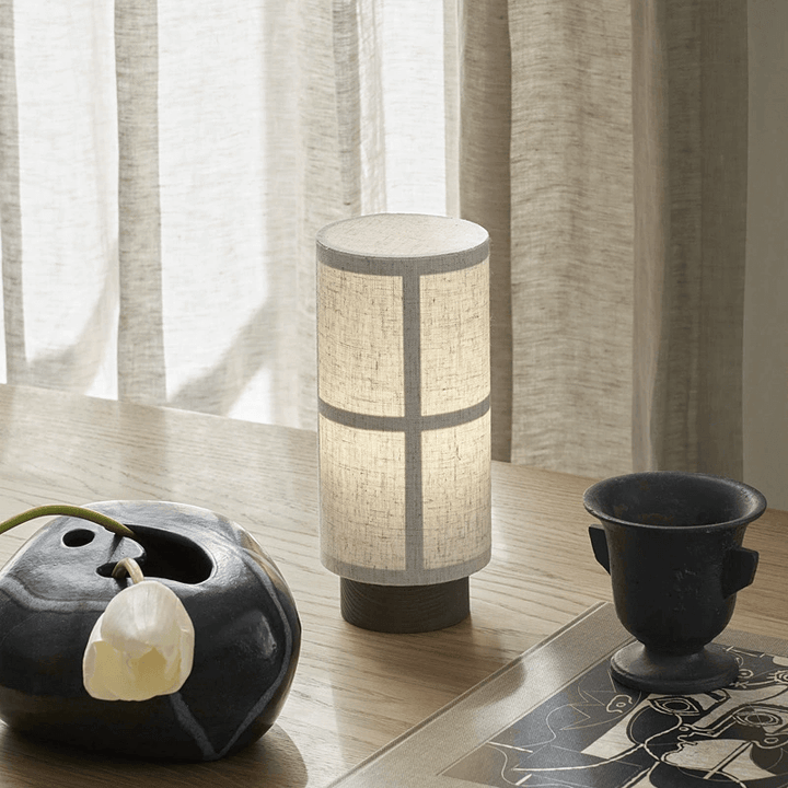 Japanilainen pöytävalaisin - Pehmeä valo ja luonnollinen tyyli