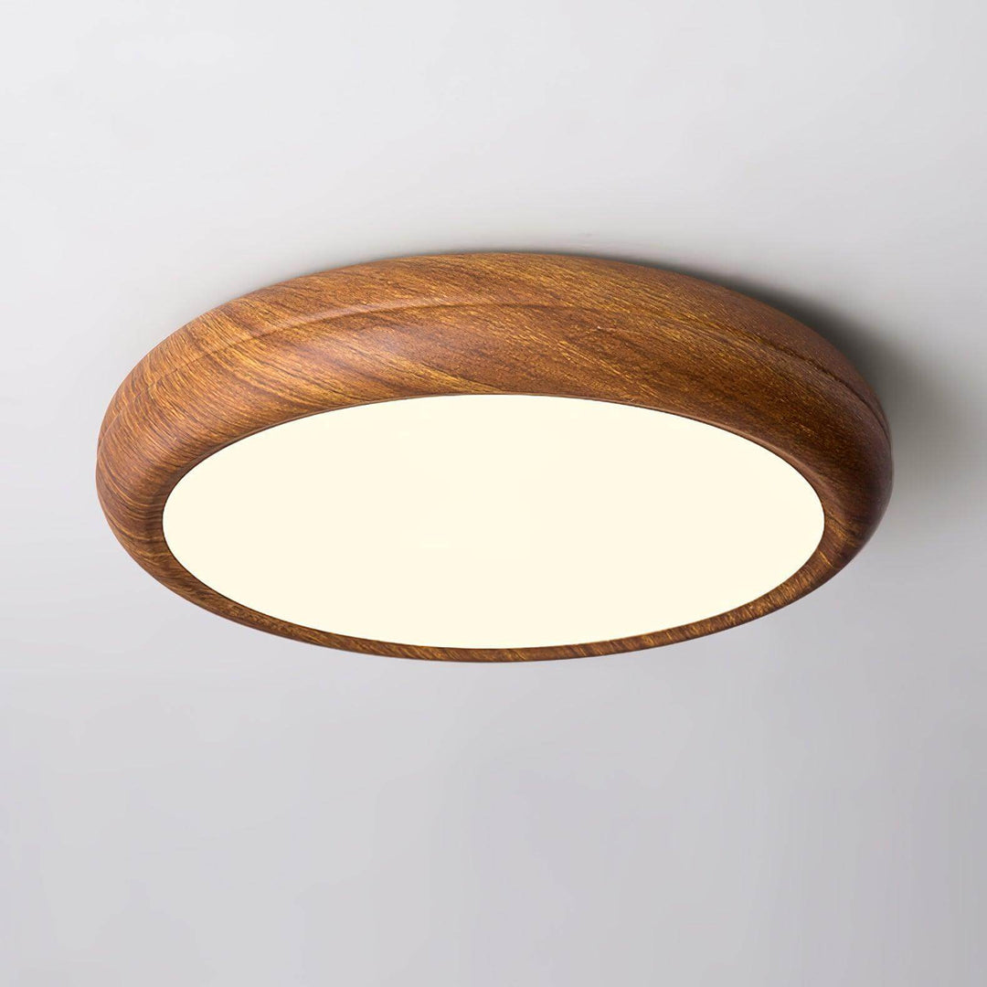 Moderne Træ Loftslampe - Dekorationslampe