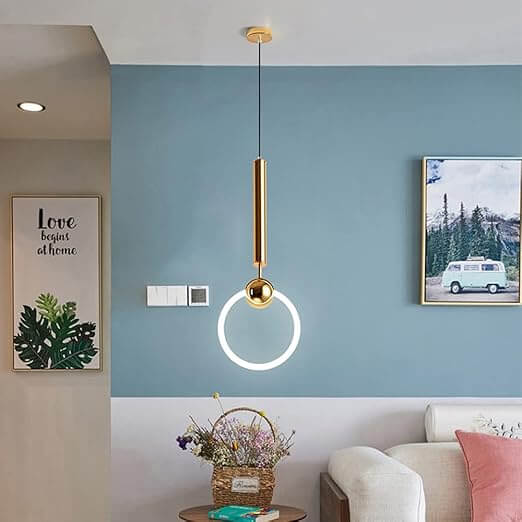 Moderne LED-pendellampe i skandinavisk stil