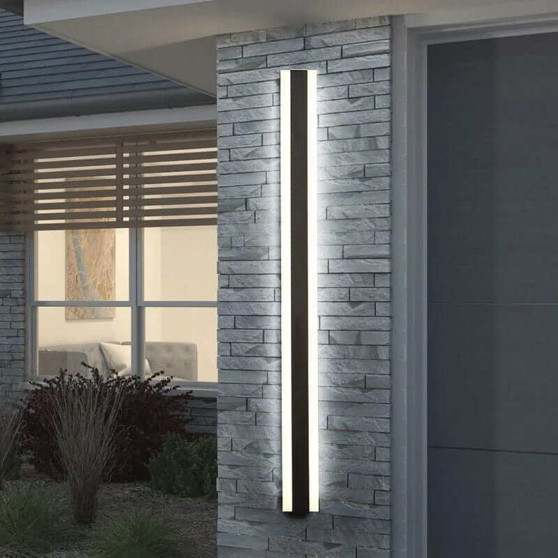 Moderne LED-væglampe - Stribet design