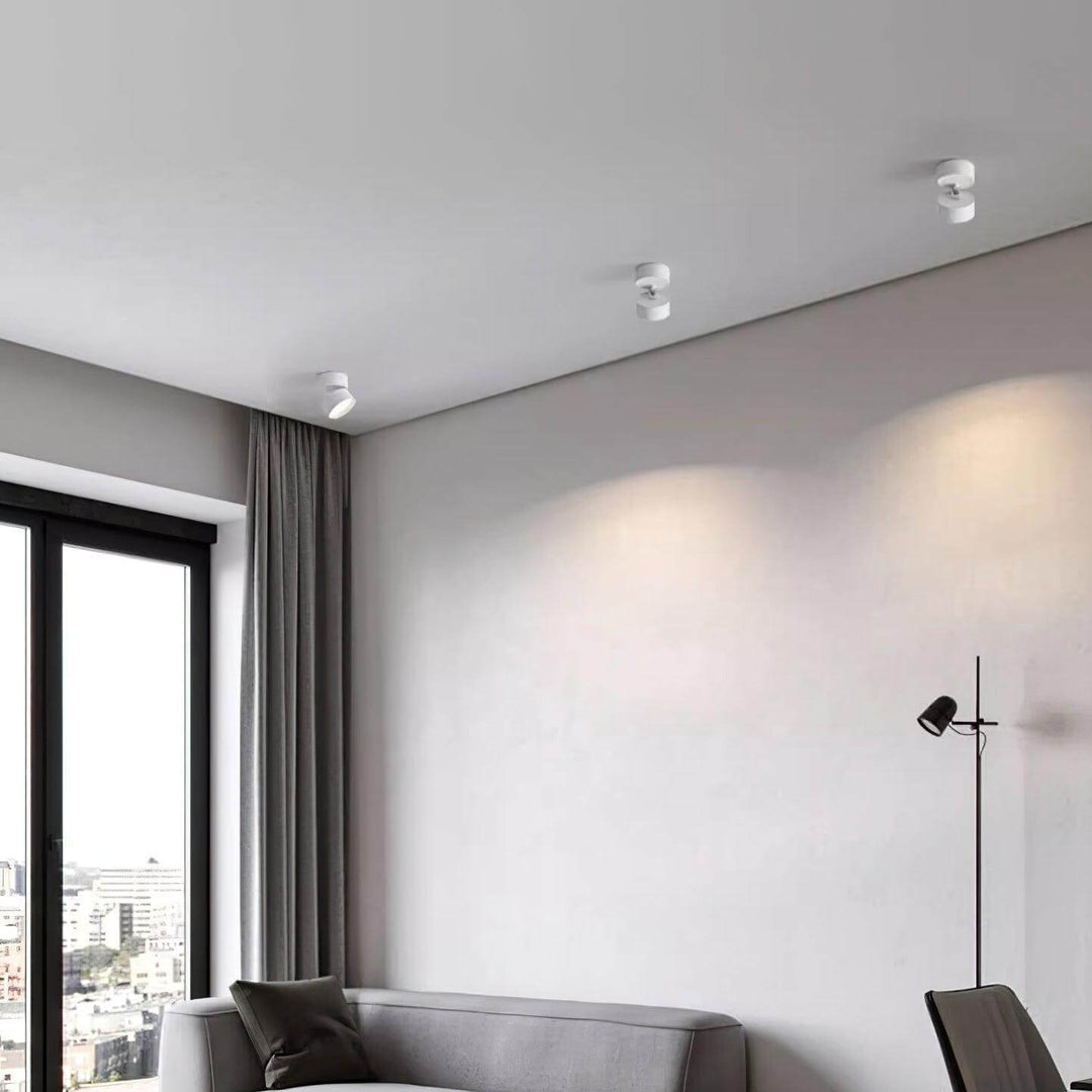 Overflademonteret loftslampe