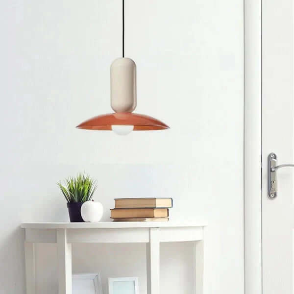 Macaron Frisbee Pendel Lampe