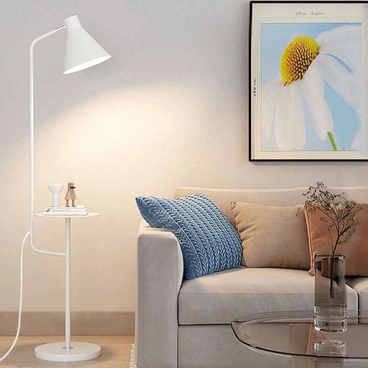 Moderne Gulvlampe med Bord