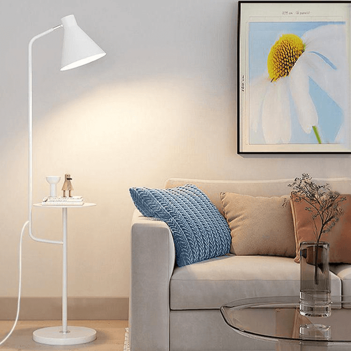 Moderne Gulvlampe med Bord