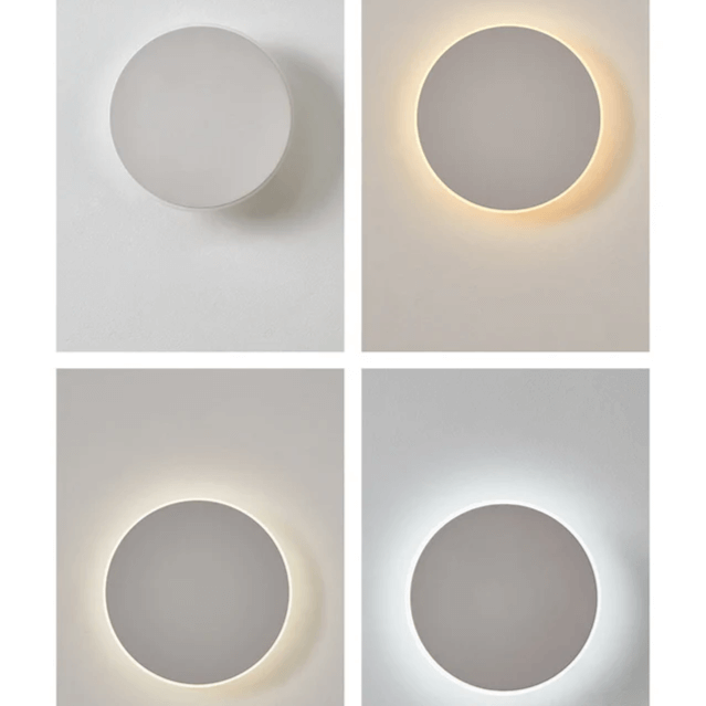 Minimalistisk LED-udendørs væglampe