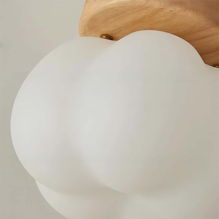 Hyggelig pæreformet loftslampe