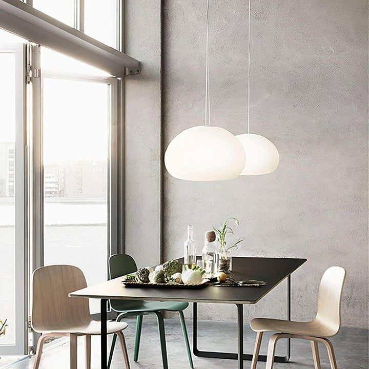 Moderne pendelampe – blødt lys