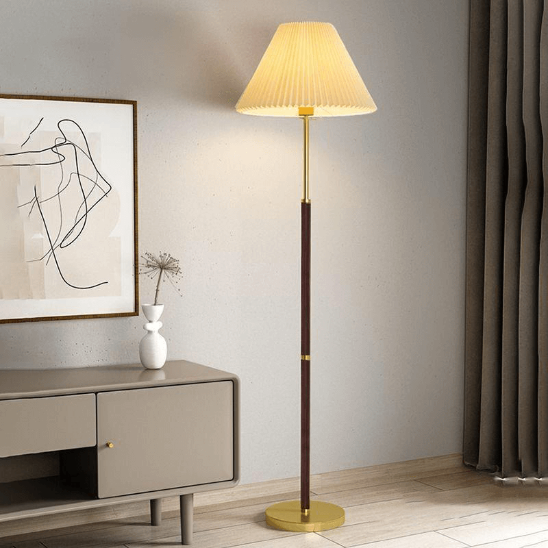 Moderne Rispapirlampe - Gulvlampe