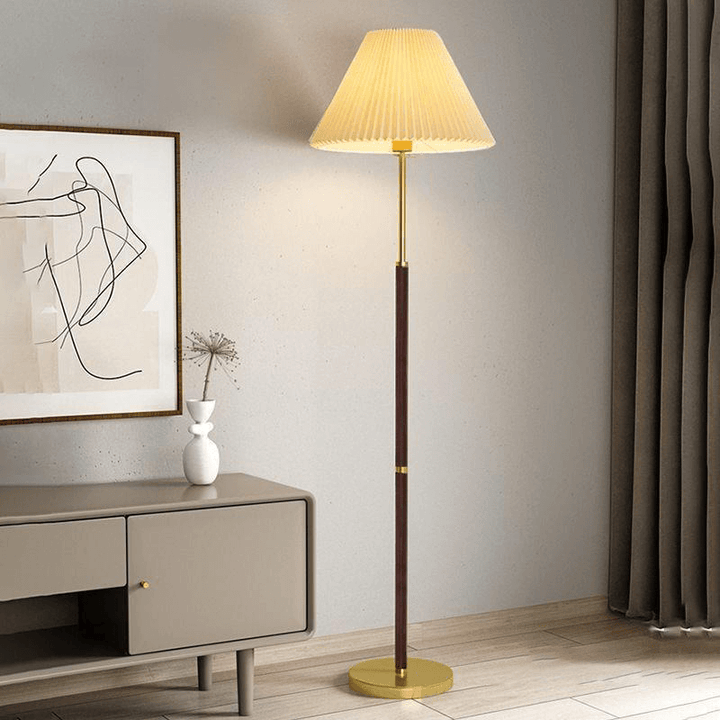Moderne Rispapirlampe - Gulvlampe
