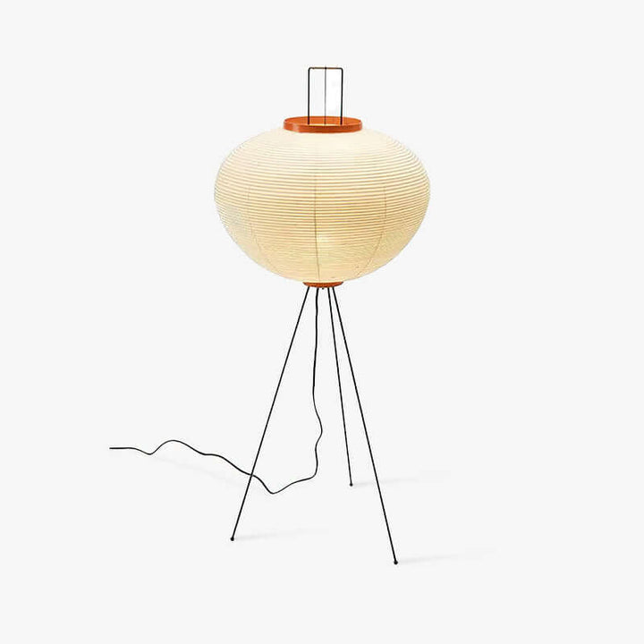 Lampadaire En Papier De Riz