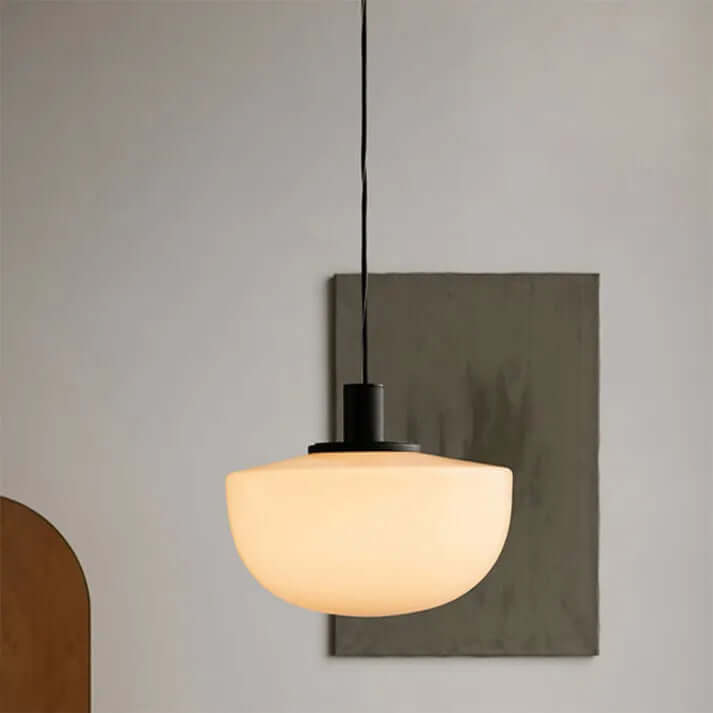 Moderne glas pendellampe