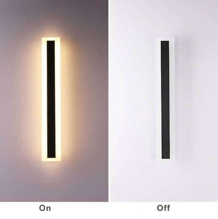Moderni LED-seinävalaisin ulkokäyttöön