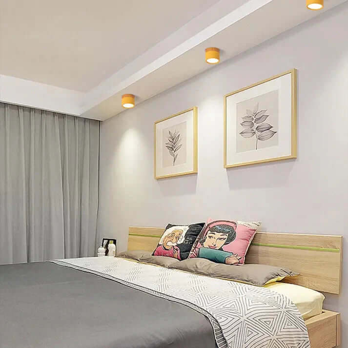Moderne LED-loftslampe til gangen