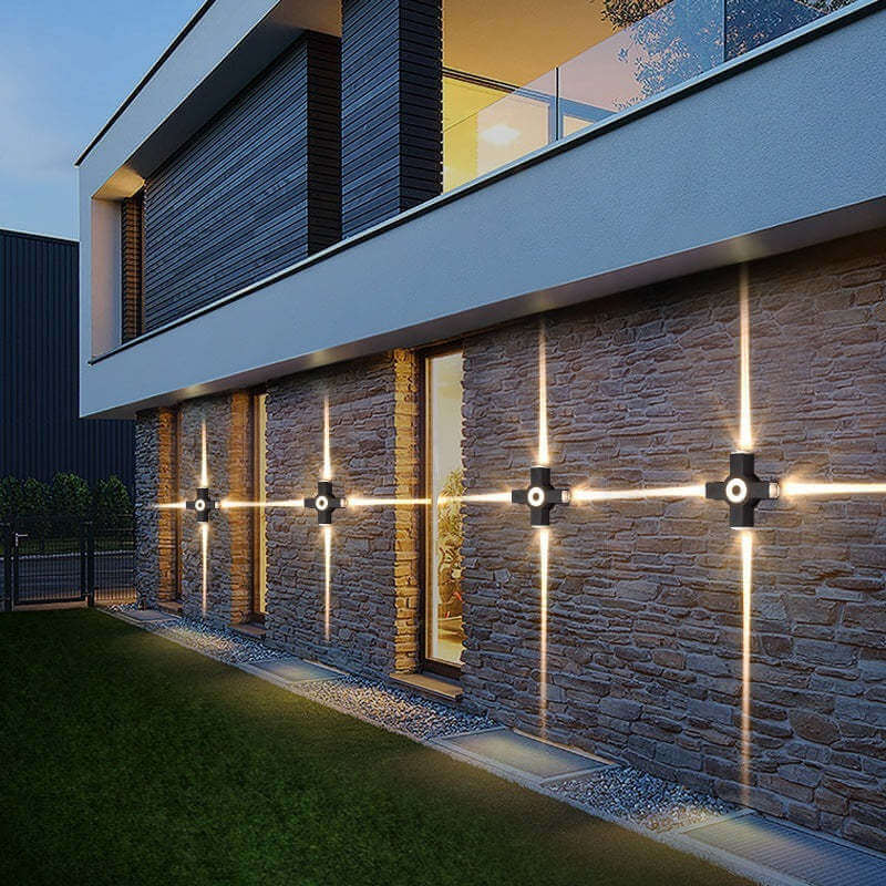 Moderne LED Væg Lampe til Udendørs Brug