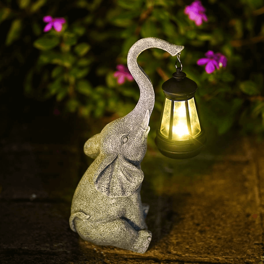 Sød Dyrefigur Lampe til Indendørs og Udendørs Brug