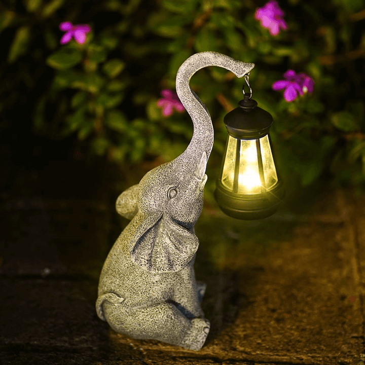 Sød Dyrefigur Lampe til Indendørs og Udendørs Brug
