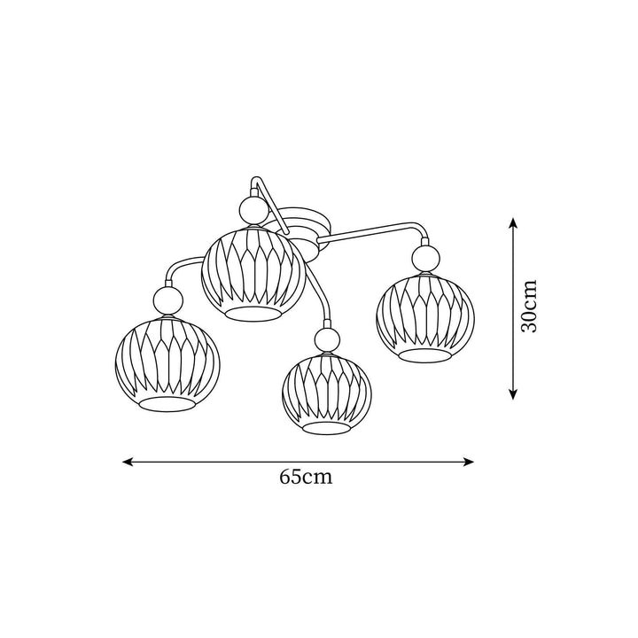 Moderne loftlampe