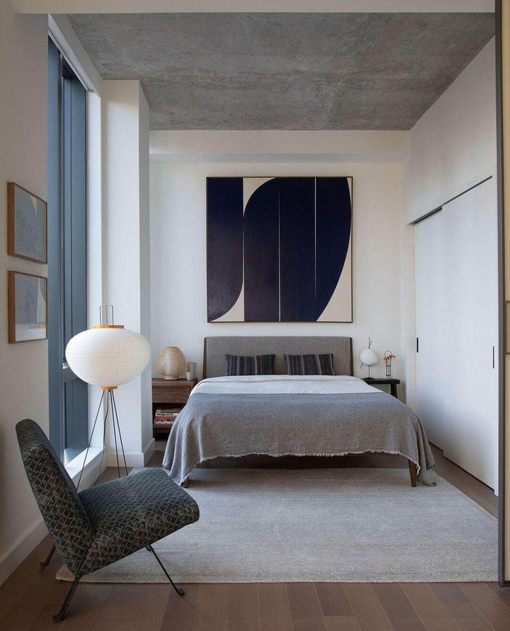 Lampadaire En Papier De Riz