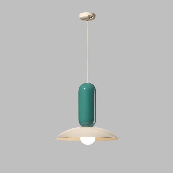 Macaron Frisbee Pendel Lampe